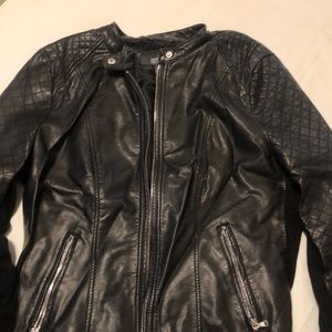 Kenneth Cole Reaction faux leather jacket